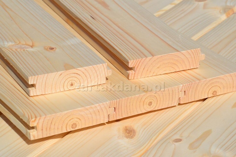 Drewniana podłoga po wykończeniu olejem